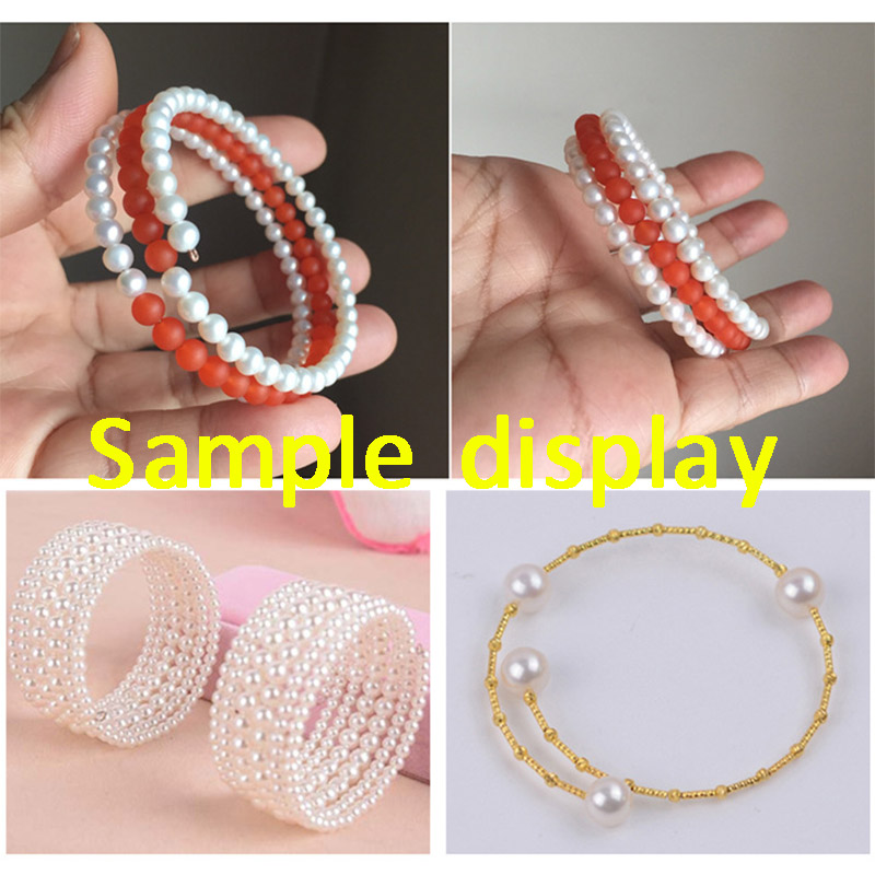 100 Loops Gold Steel Color Mem - огляд і ціна Memory Wire Bracelet