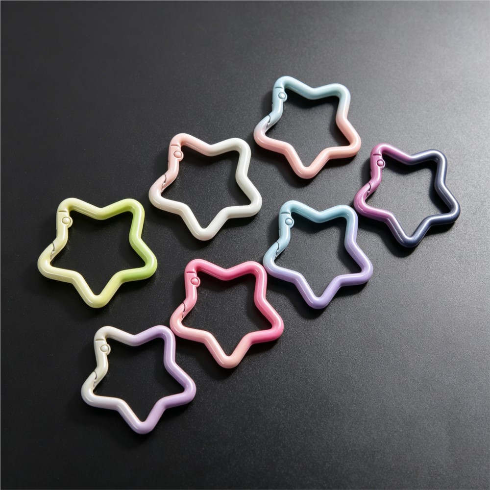 5PCS Gradient Star Shape Sprin - огляд і ціна Jewelry Making Articles