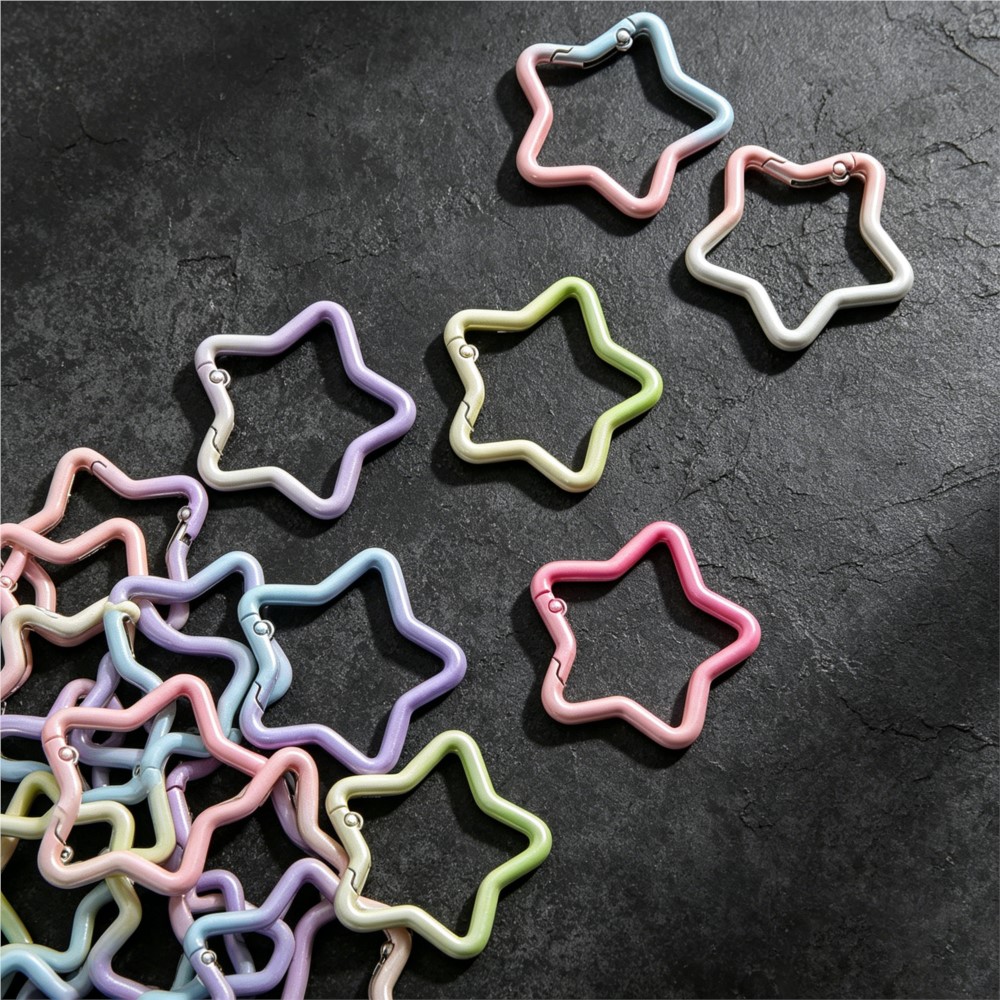 5PCS Gradient Star Shape Sprin - огляд і ціна Jewelry Making Articles